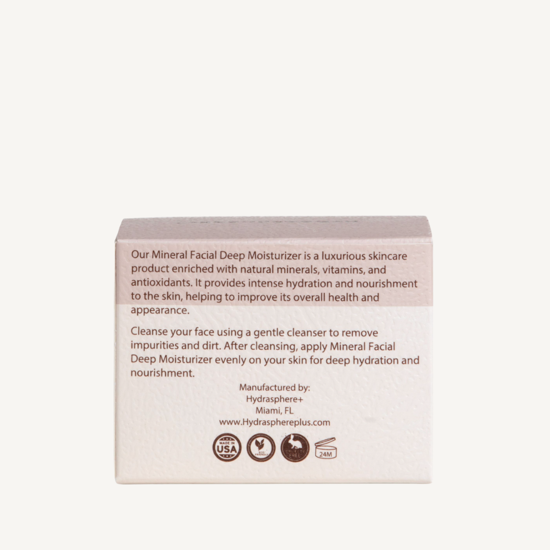 Mineral Facial Deep Moisturizer