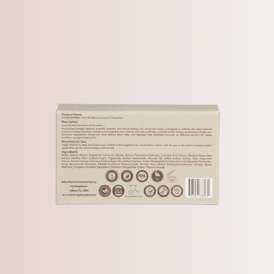 Anti Wrinkle Correction & Prevention 15g