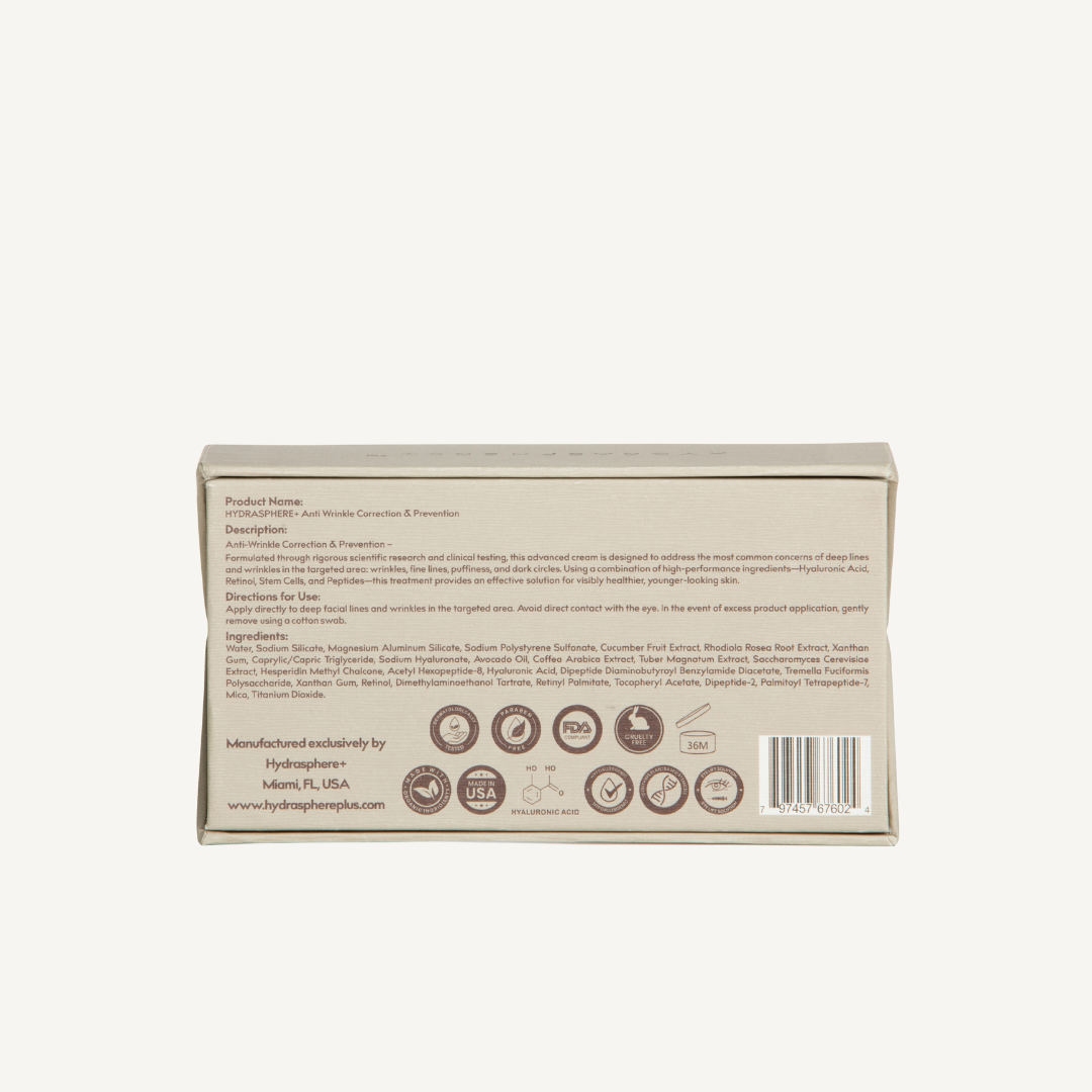 Anti Wrinkle Correction & Prevention 30g